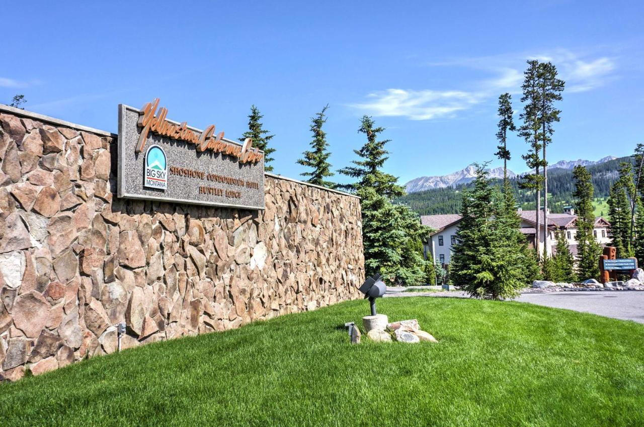 Big Sky Condo With Mountain Views, Hike, Ski And Fish! Bagian luar foto